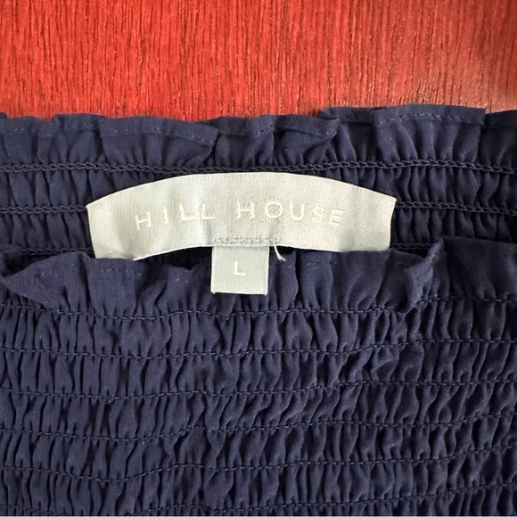 Hill House Home The Jewel Jammie Top in Navy | Sz Large | NWOT - Picture 11 of 12